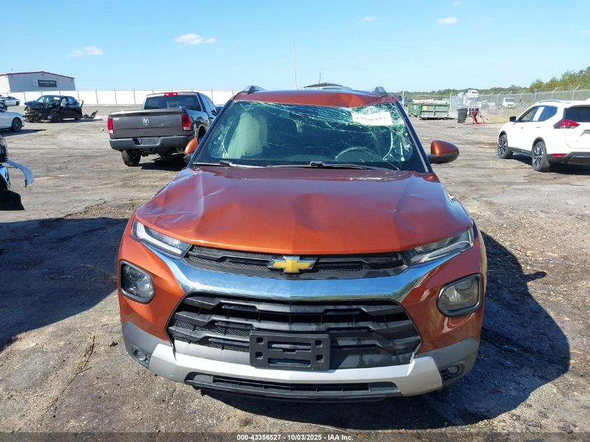 2021 Chevrolet Trailblazer Awd Lt VIN: KL79MRSL6MB002057 Lot: 43356527