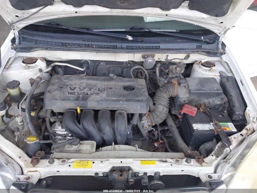 2006 Toyota Corolla Le VIN: 2T1BR32E96C580419 Lot: 43356530