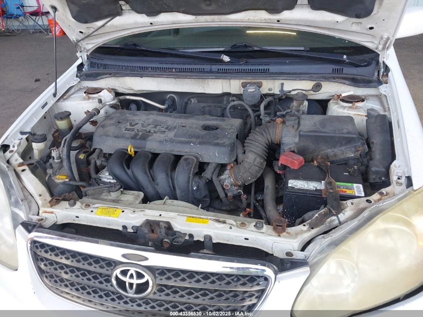 2006 Toyota Corolla Le VIN: 2T1BR32E96C580419 Lot: 43356530