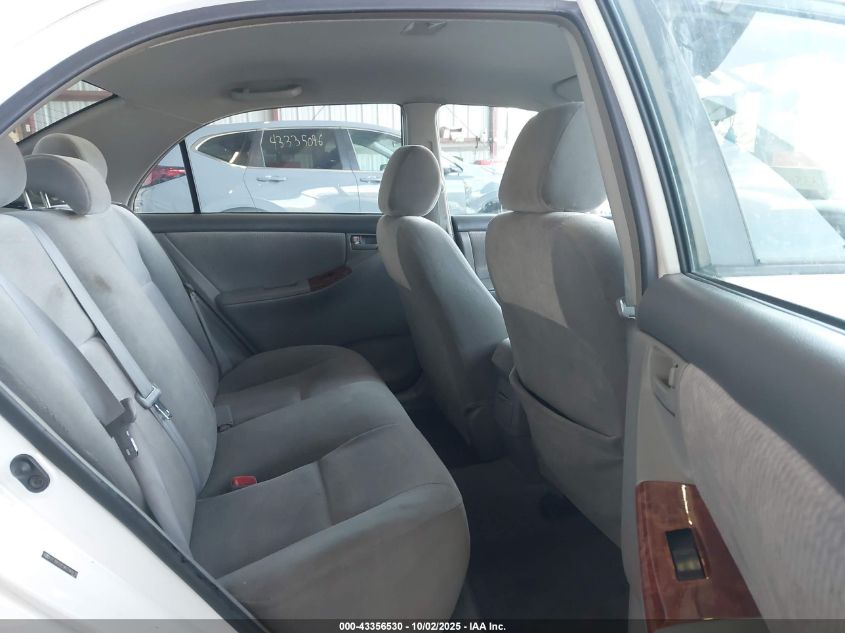 2006 Toyota Corolla Le VIN: 2T1BR32E96C580419 Lot: 43356530