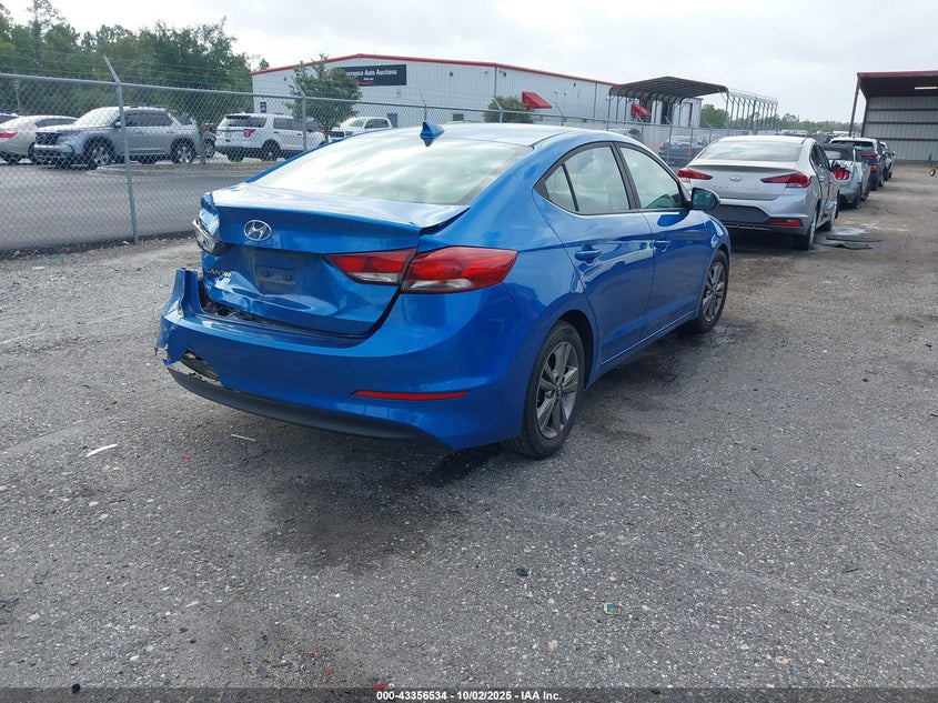 VIN 5NPD84LF4JH332416 2018 HYUNDAI ELANTRA SEL