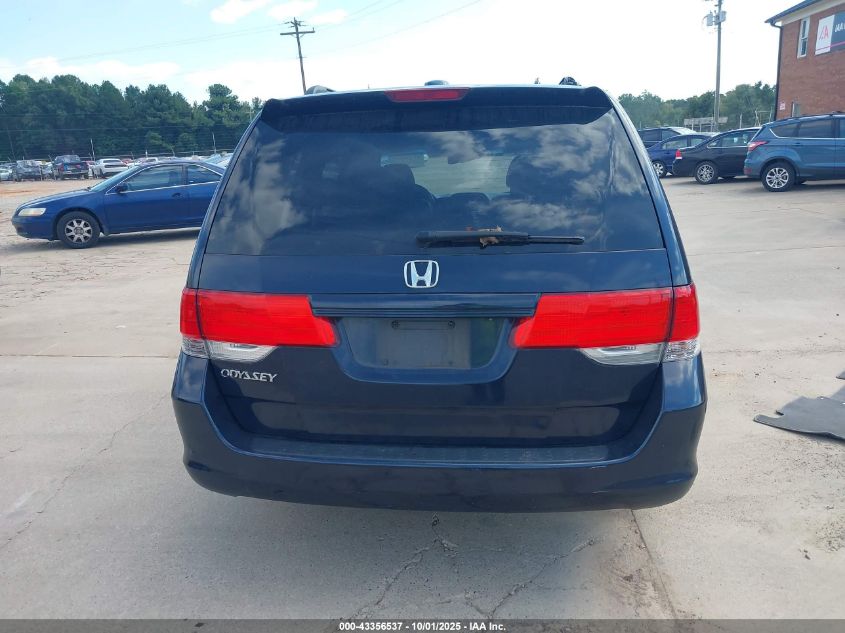 2010 Honda Odyssey Ex-L VIN: 5FNRL3H60AB003587 Lot: 43356537