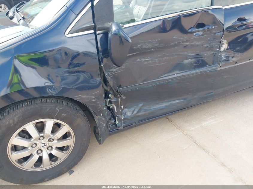 2010 Honda Odyssey Ex-L VIN: 5FNRL3H60AB003587 Lot: 43356537