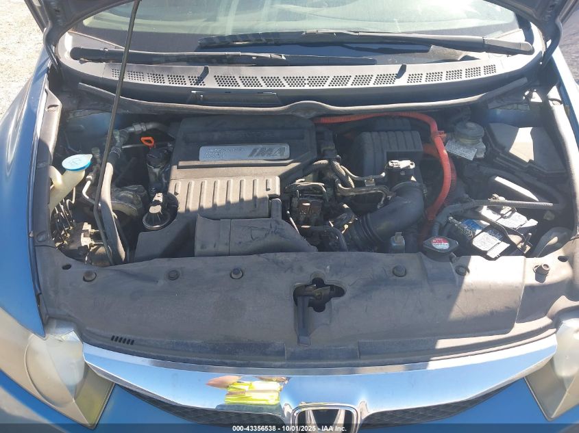 2009 Honda Civic Hybrid VIN: JHMFA36259S001274 Lot: 43356538