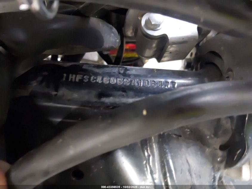 2003 Honda Vtx1800 C VIN: 1HFSC46053A106477 Lot: 43356539