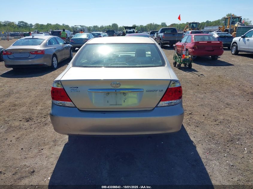 2006 Toyota Camry Le VIN: 4T1BE32K36U713076 Lot: 43356543