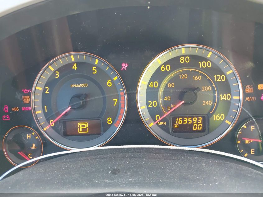 2008 Infiniti Fx35 VIN: JNRAS08W88X209531 Lot: 43356574