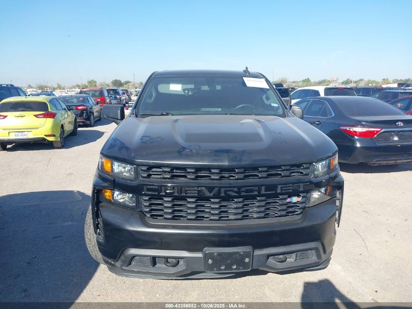 2021 Chevrolet Silverado 1500 VIN: 3GCPYBEK2MG185408 Lot: 43356582