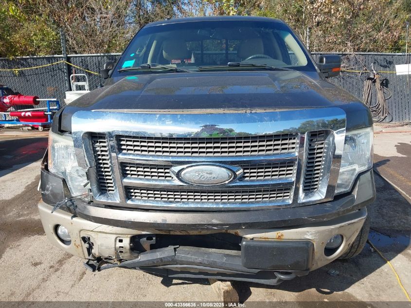 2009 Ford F-150 Lariat VIN: 1FTPW14V19KB90966 Lot: 43356636
