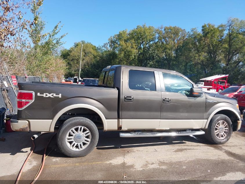 2009 Ford F-150 Lariat VIN: 1FTPW14V19KB90966 Lot: 43356636