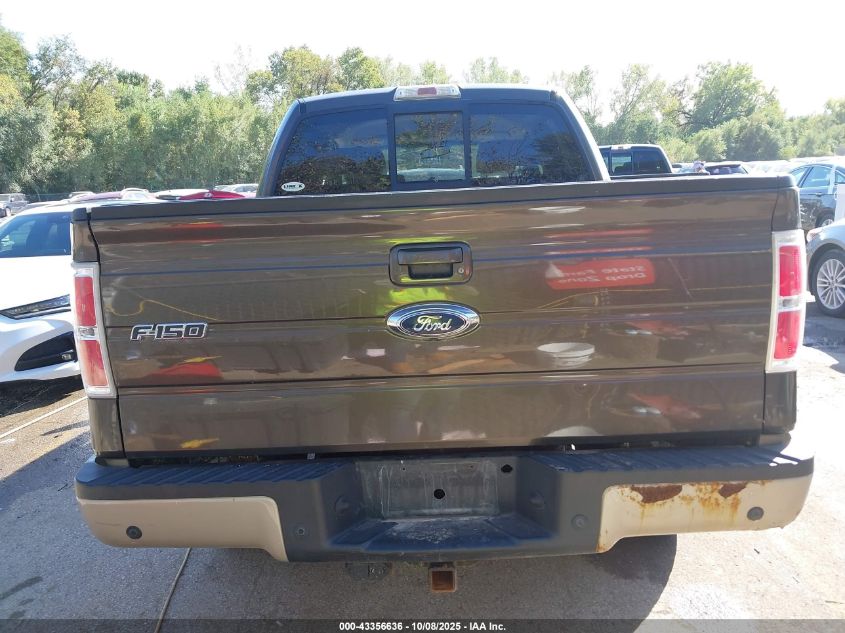 2009 Ford F-150 Lariat VIN: 1FTPW14V19KB90966 Lot: 43356636