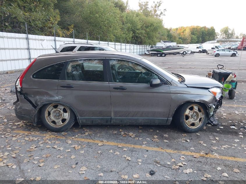 2009 Honda Cr-V Lx VIN: 5J6RE483X9L045838 Lot: 43356653