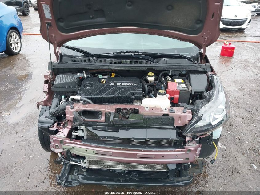 2019 Chevrolet Spark 1Lt Cvt VIN: KL8CD6SA6KC709083 Lot: 43356666