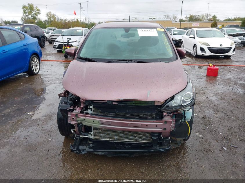 2019 Chevrolet Spark 1Lt Cvt VIN: KL8CD6SA6KC709083 Lot: 43356666
