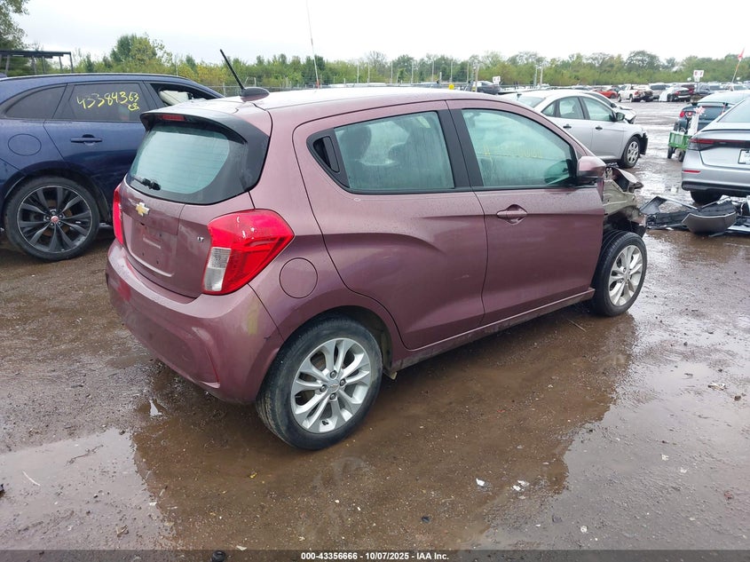 2019 Chevrolet Spark 1.4 1lt Cvt Pink Lot 111043356666 Vin KL8CD6SA6KC709083