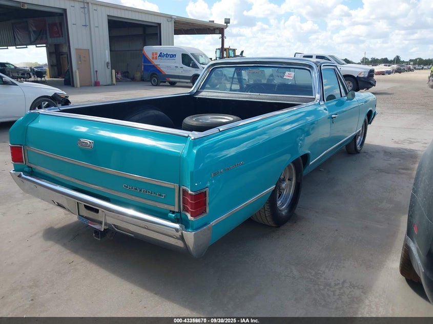 136807711976 1967 CHEVROLET EL CAMINO photo no. 4