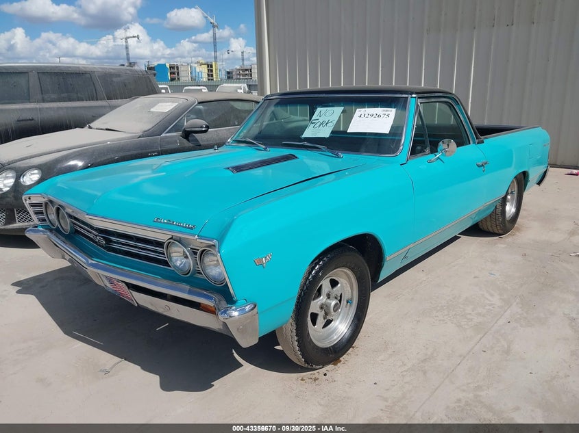 1967 Chevrolet El Camino VIN: 136807711976 Lot: 43356670