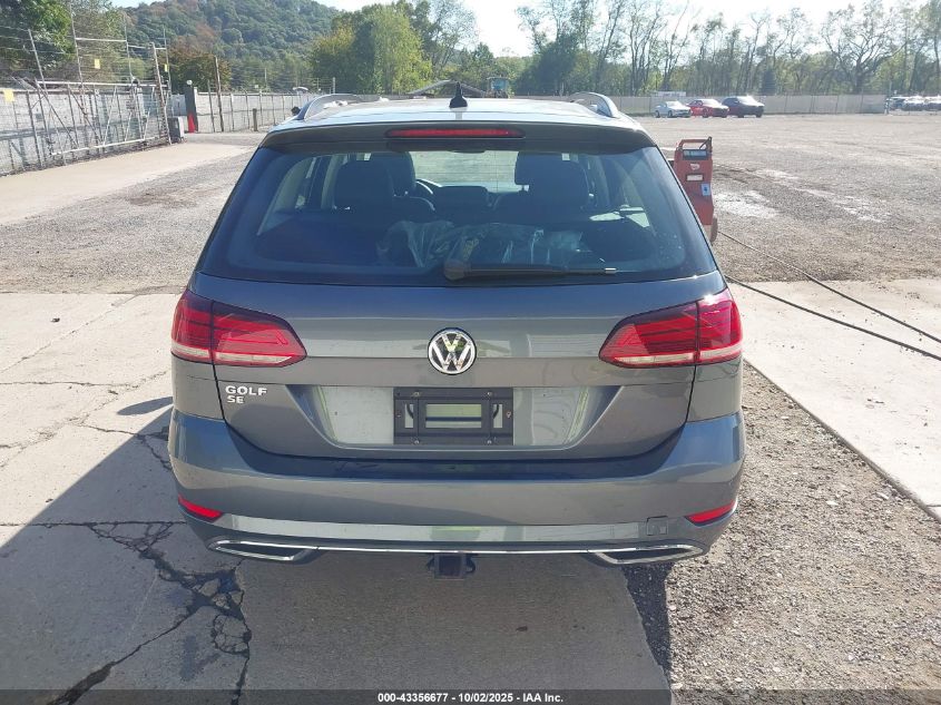 2019 Volkswagen Golf Sportwagen 1.4T S/1.4T Se VIN: 3VWY57AU4KM506877 Lot: 43356677