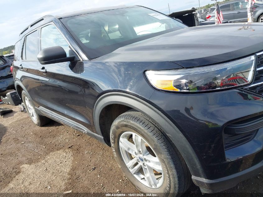2022 Ford Explorer Xlt VIN: 1FMSK8DH6NGA18014 Lot: 43356694