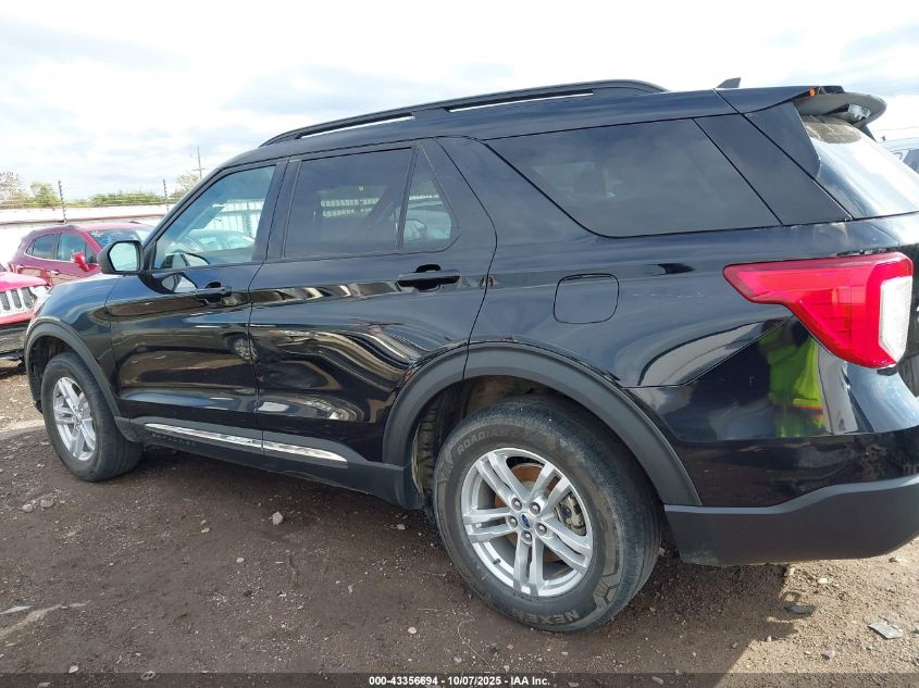 2022 Ford Explorer Xlt VIN: 1FMSK8DH6NGA18014 Lot: 43356694