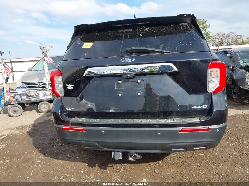 2022 Ford Explorer Xlt VIN: 1FMSK8DH6NGA18014 Lot: 43356694