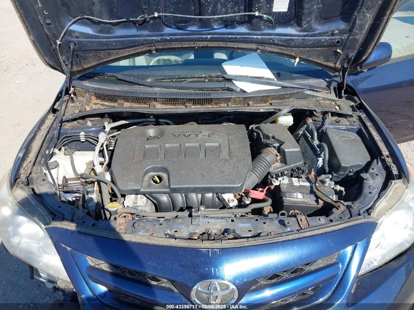 2011 Toyota Corolla Le VIN: JTDBU4EE8B9126050 Lot: 43356711