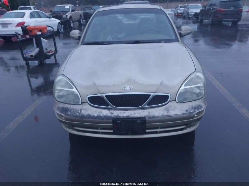 2001 Daewoo Nubira Se VIN: KLAJC52Z21K647520 Lot: 43356744