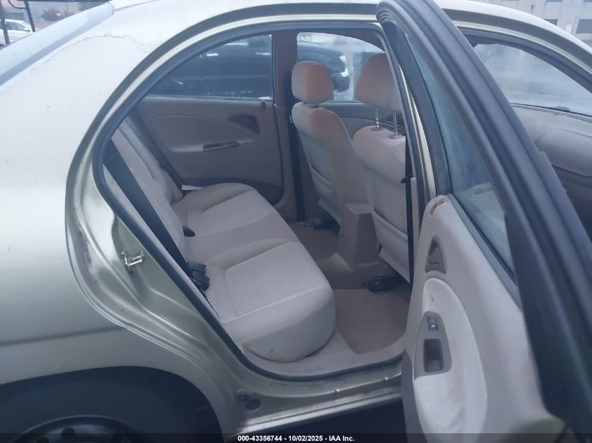 2001 Daewoo Nubira Se VIN: KLAJC52Z21K647520 Lot: 43356744