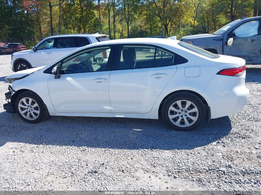 2021 Toyota Corolla Le VIN: JTDEPMAE0MJ174525 Lot: 43356757