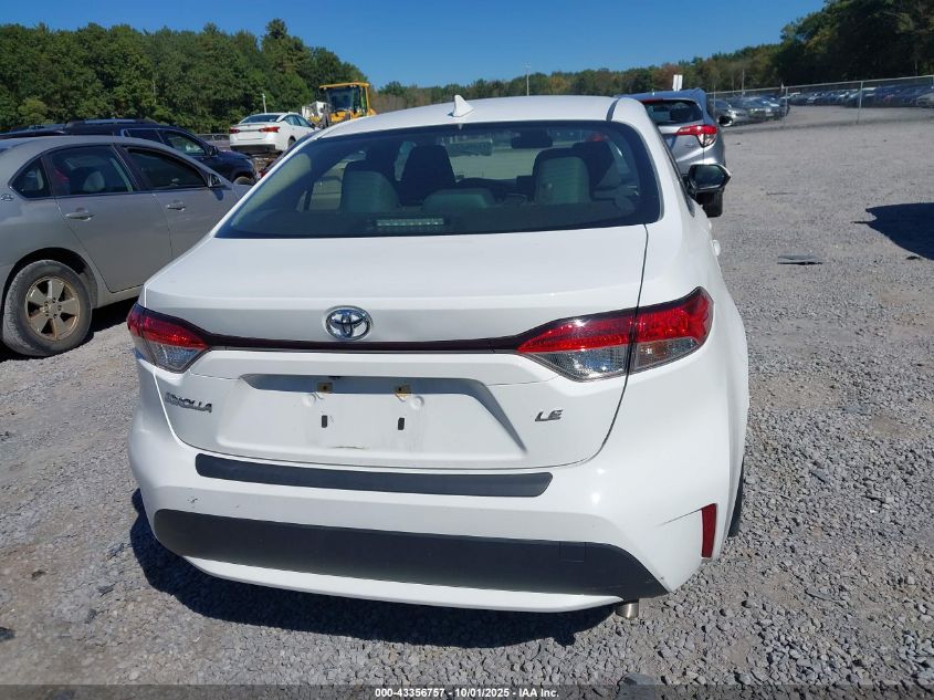 2021 Toyota Corolla Le VIN: JTDEPMAE0MJ174525 Lot: 43356757