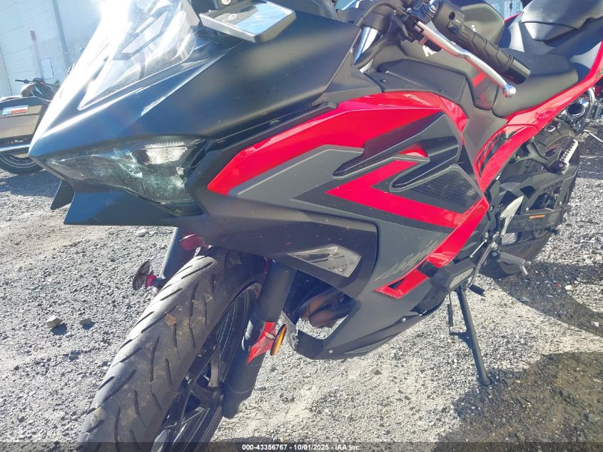 2024 Kawasaki Ex500 A/B VIN: ML5EXGJ10RDA12718 Lot: 43356767