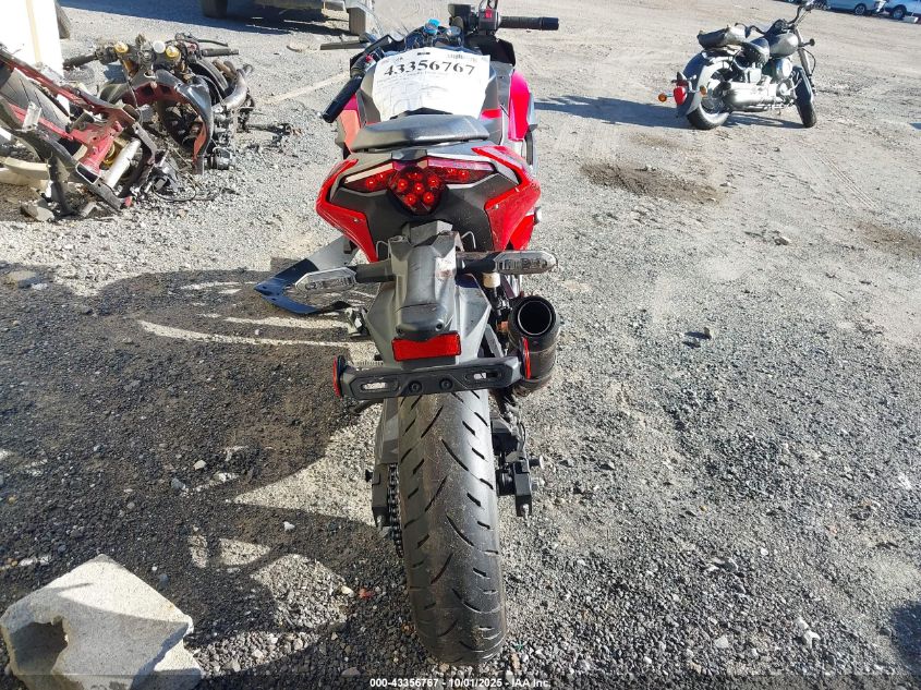 2024 Kawasaki Ex500 A/B VIN: ML5EXGJ10RDA12718 Lot: 43356767