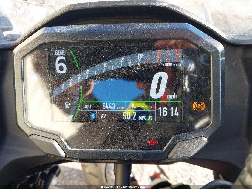 2024 Kawasaki Ex500 A/B VIN: ML5EXGJ10RDA12718 Lot: 43356767