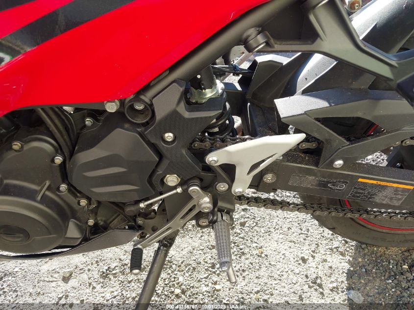 2024 Kawasaki Ex500 A/B VIN: ML5EXGJ10RDA12718 Lot: 43356767