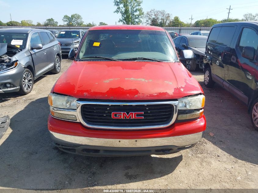 2000 GMC Sierra 1500 Sl VIN: 2GTEC19T9Y1156585 Lot: 43356770