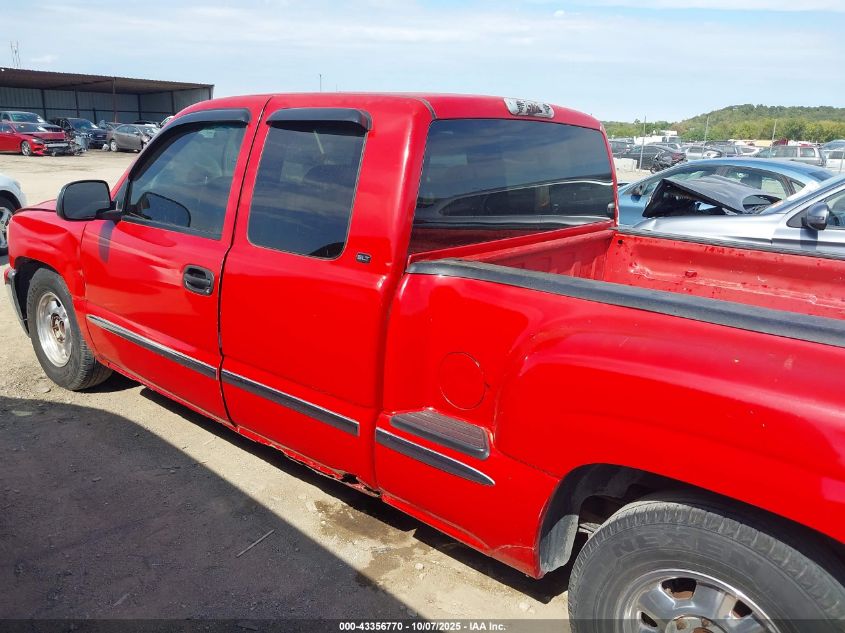 2000 GMC Sierra 1500 Sl VIN: 2GTEC19T9Y1156585 Lot: 43356770