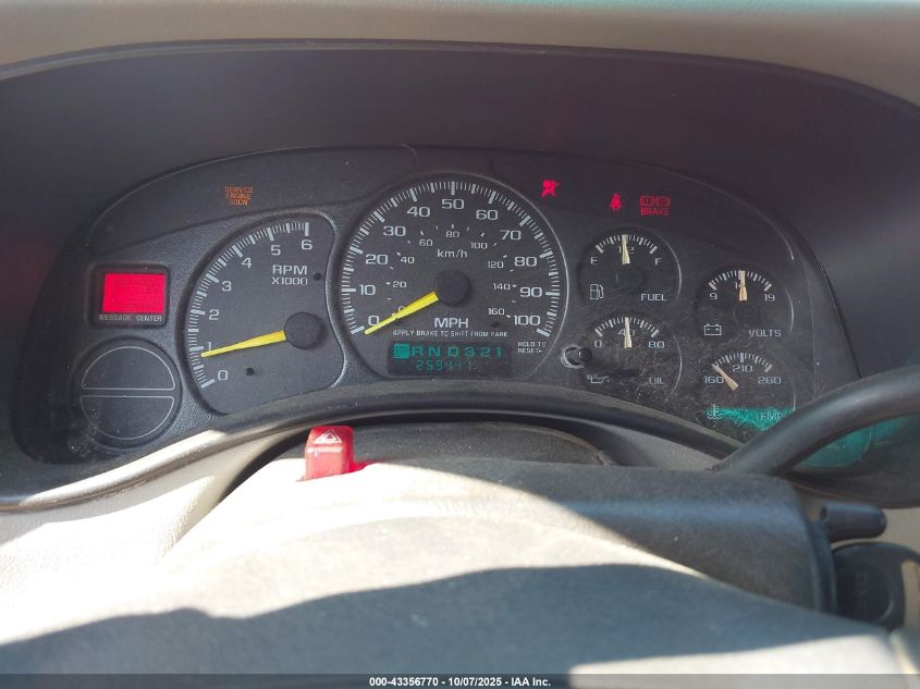 2000 GMC Sierra 1500 Sl VIN: 2GTEC19T9Y1156585 Lot: 43356770