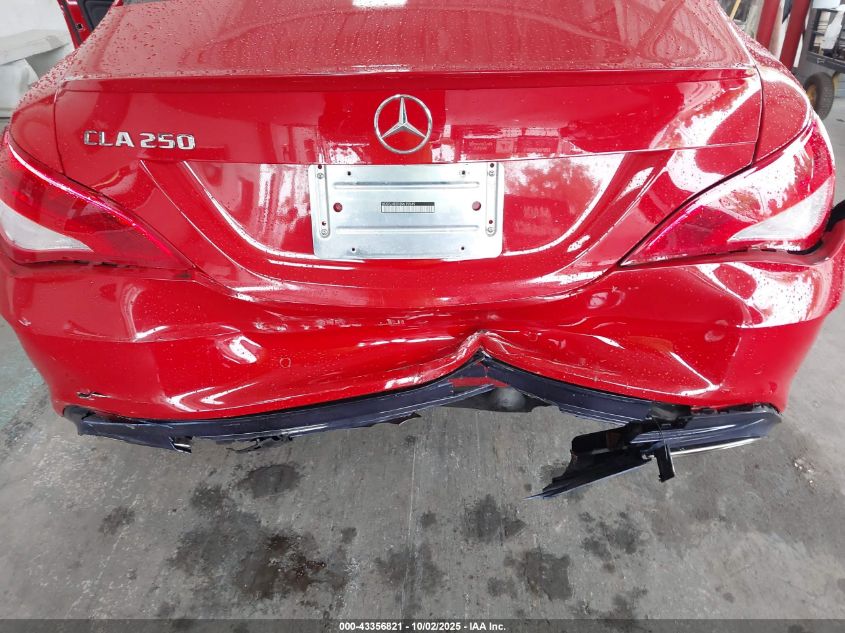 2018 Mercedes-Benz Cla 250 VIN: WDDSJ4EB9JN615549 Lot: 43356821