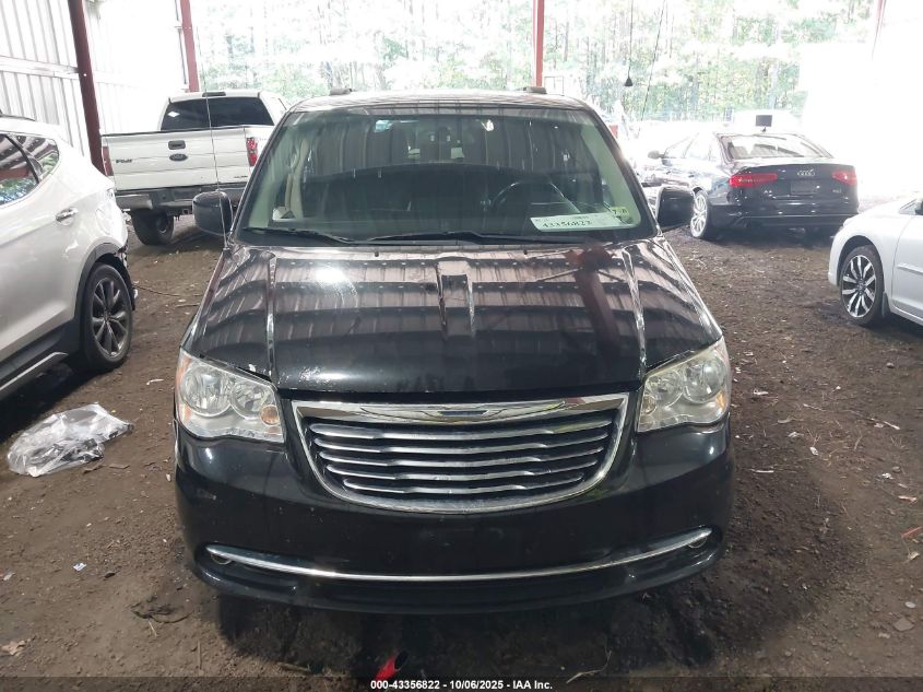 2016 Chrysler Town & Country Touring VIN: 2C4RC1BG7GR133644 Lot: 43356822