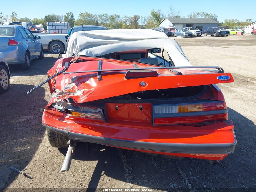 1986 Ford Mustang Lx/Gt VIN: 1FABP27M8GF223182 Lot: 43356842