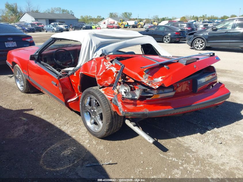 1FABP27M8GF223182 1986 FORD MUSTANG photo no. 3