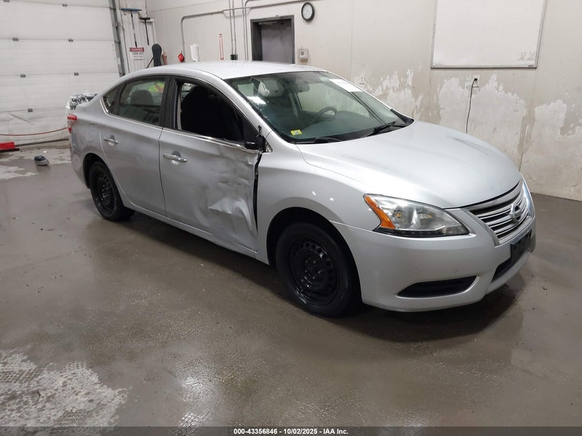 3N1AB7AP7EY205026 2014 Nissan Sentra S auction photo 1