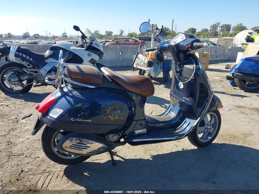 2014 Vespa Gts 300 Super VIN: ZAPM459L1E5802517 Lot: 43356867