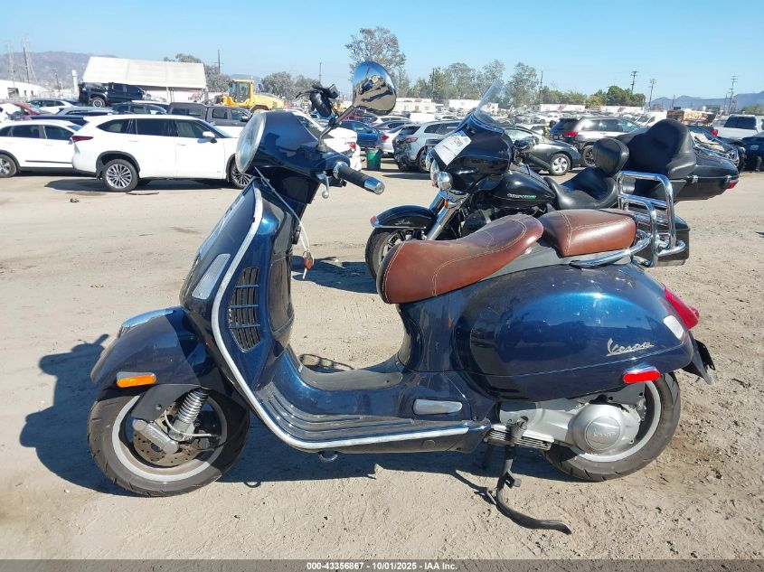 2014 Vespa Gts 300 Super VIN: ZAPM459L1E5802517 Lot: 43356867