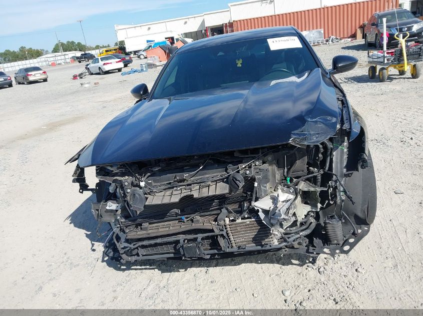 2022 Honda Accord Hybrid Sport VIN: 1HGCV3F23NA019525 Lot: 43356870