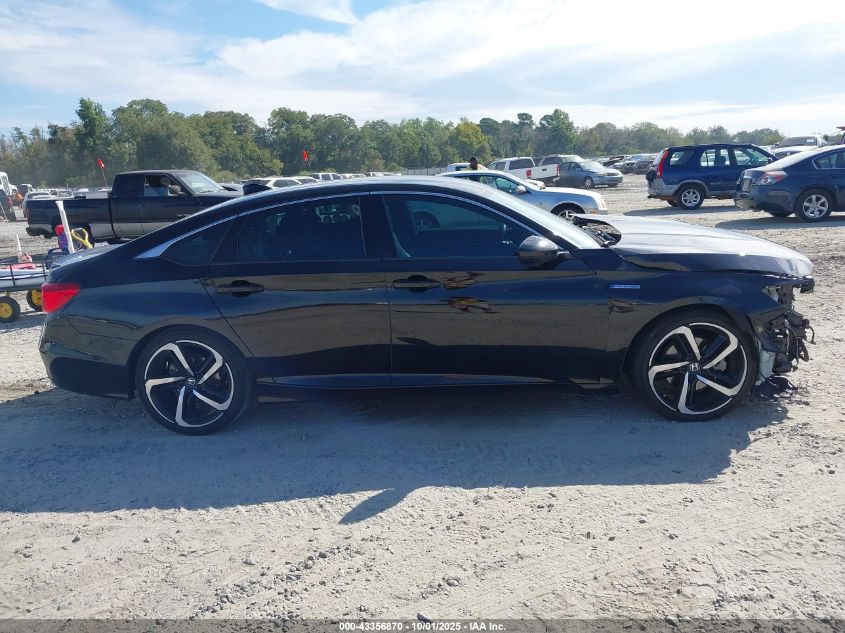 2022 Honda Accord Hybrid Sport VIN: 1HGCV3F23NA019525 Lot: 43356870