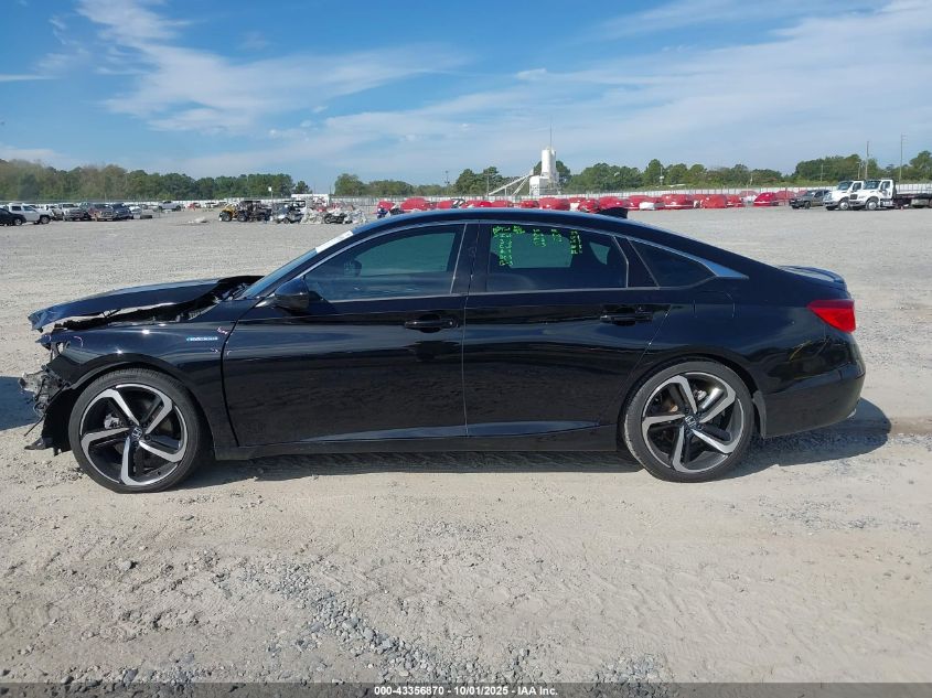 2022 Honda Accord Hybrid Sport VIN: 1HGCV3F23NA019525 Lot: 43356870