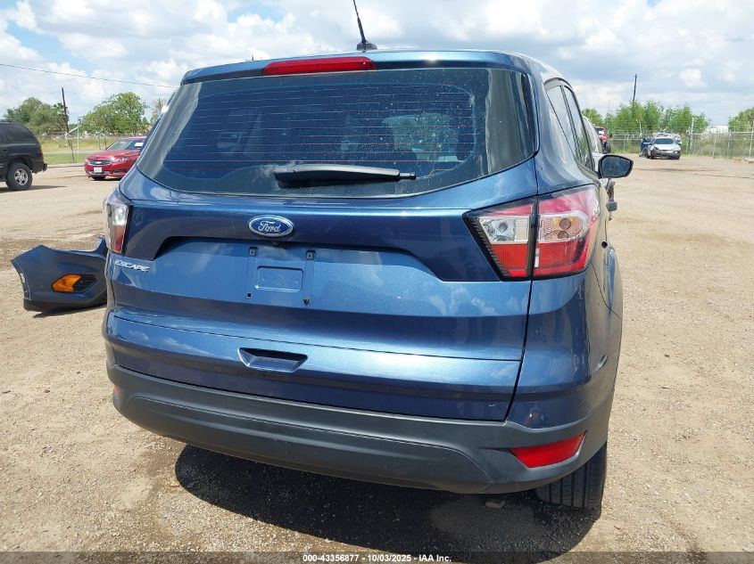 2018 Ford Escape S VIN: 1FMCU0F76JUB24379 Lot: 43356877