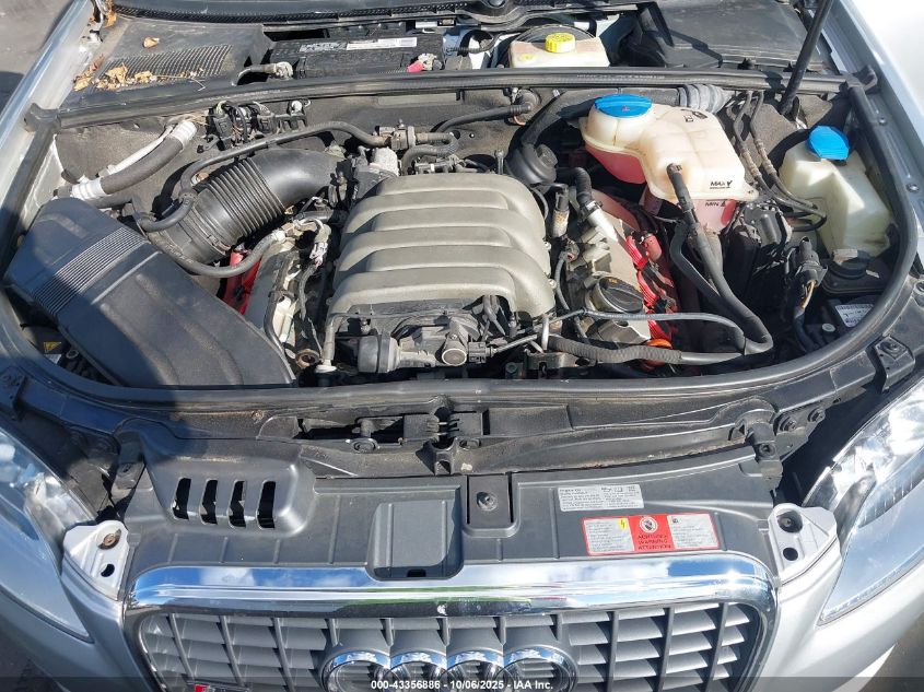 2008 Audi A4 3.2 VIN: WAUDH78E98A024951 Lot: 43356886