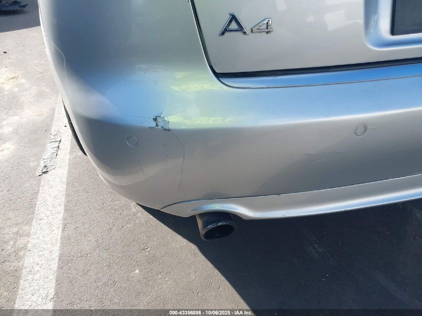 2008 Audi A4 3.2 VIN: WAUDH78E98A024951 Lot: 43356886